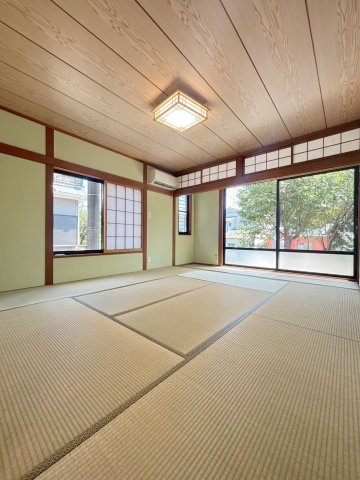 鎌ヶ谷市西佐津間　貸戸建ての和室|和室がひろがる居住スペース