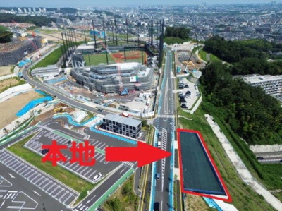 【前面道路含む現地写真】 | 稲城市矢野口　売地