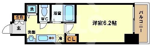 プレサンス本町ジョイスの間取り|プレサンス本町ジョイス　間取り