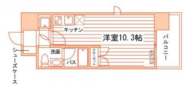 ルラシオン岡山野田屋町の間取り
