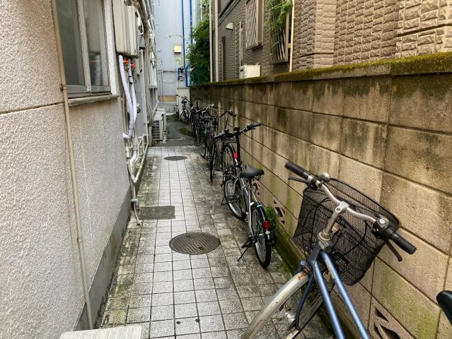 木本マンションのエントランス