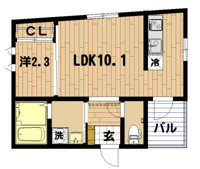 エンヒルズ横浜の間取り