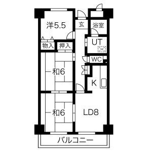 ロイヤルプラザ千里の間取り