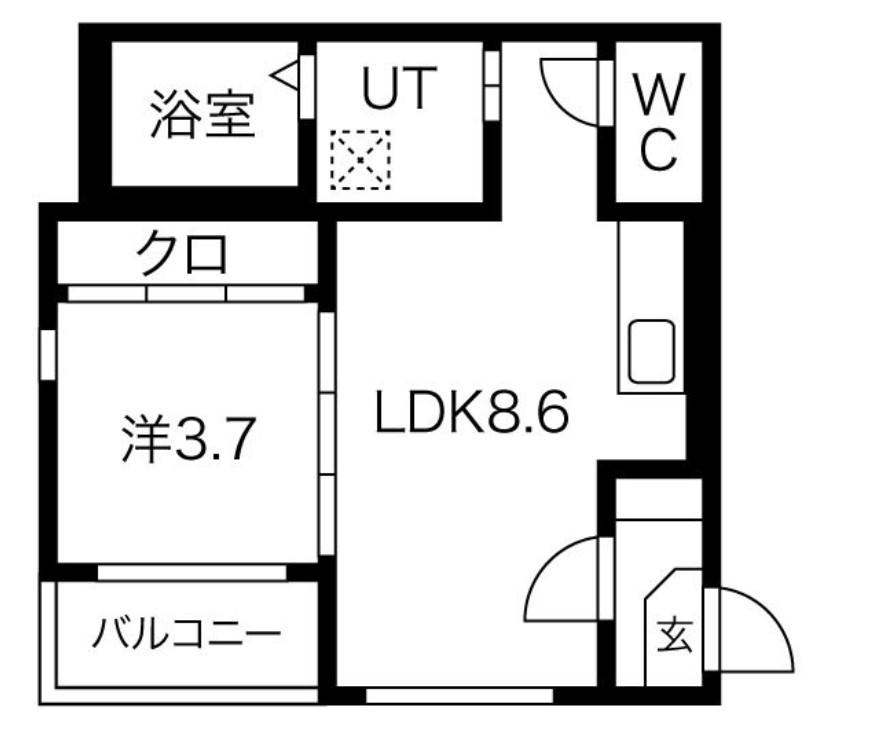 ハーモニック御器所の間取り
