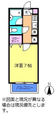クリスタルローズ梶ヶ谷の間取り