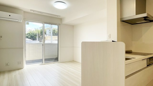 徳島市八万町法花のアパートの居間・リビング