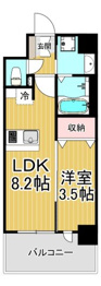 ＭＡＸＩＶ尼崎の間取り