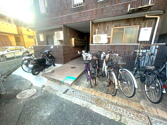 三井マンションの駐車場