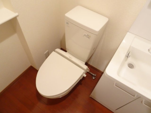 グリーンハウス６のトイレ