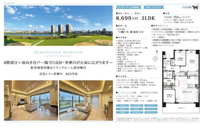 【その他】 | 京急シティ多摩川　仲介手数料無料＋40万円現金プレゼント中