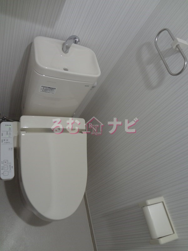福岡市南区大池１丁目のアパートのトイレ