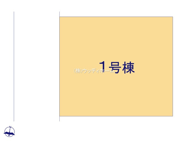 越谷市大間野町11期　新築一戸建ての区画図