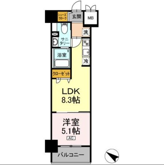 TEC Green Residenceの間取り