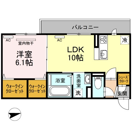 アークフルージュの間取り