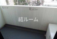豊島区池袋１丁目の賃貸マンションのバルコニー