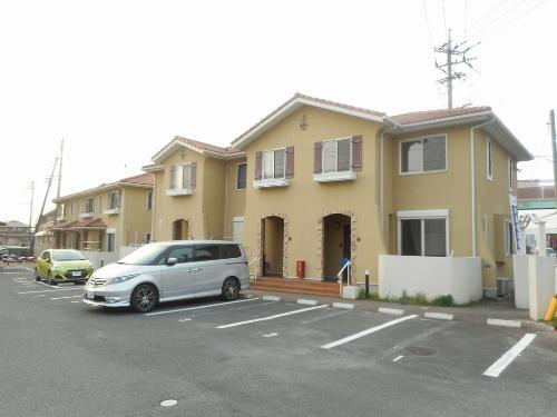 熊本市南区出仲間８丁目のアパートの外観