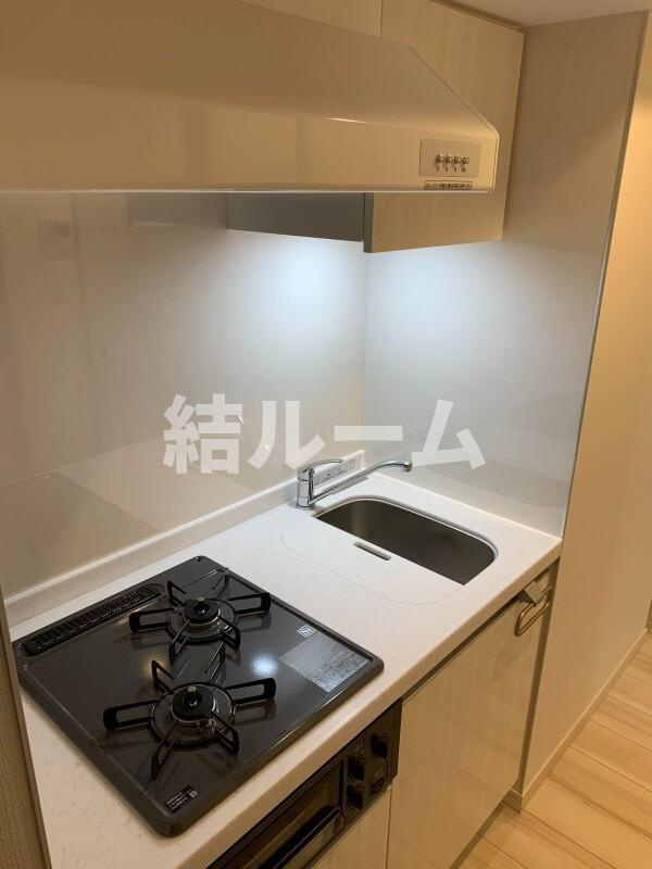 板橋区坂下１丁目の賃貸マンションのキッチン