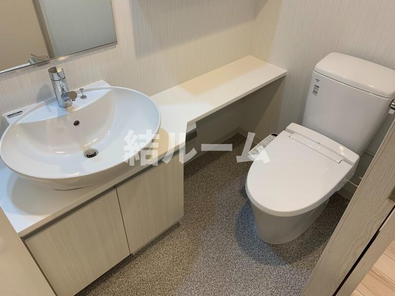 板橋区坂下１丁目の賃貸マンションの洗面所