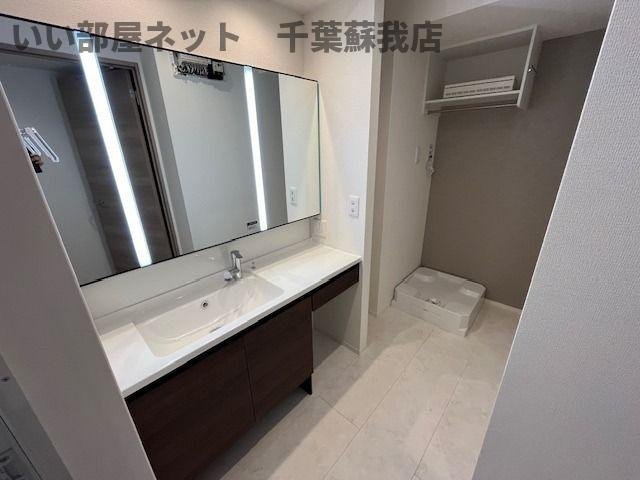Luminousの洗面所|スペースが確保できる洗面所です