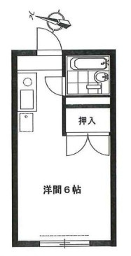 コーポ第二葉２号Ｂの間取り