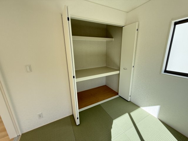 クレイドルガーデン前橋市青柳町第28　6号棟の収納|【イメージ画像】和室にもたっぷり収納ついてます。