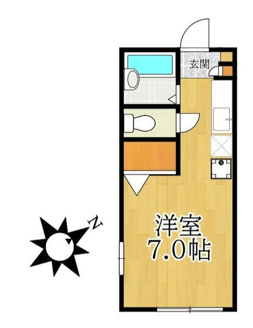 メゾン・ド・テイトの間取り