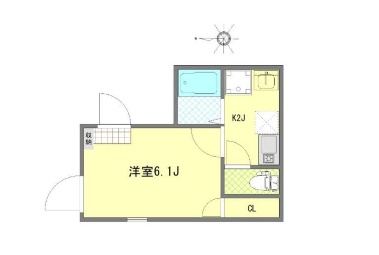 GLENODAIの間取り