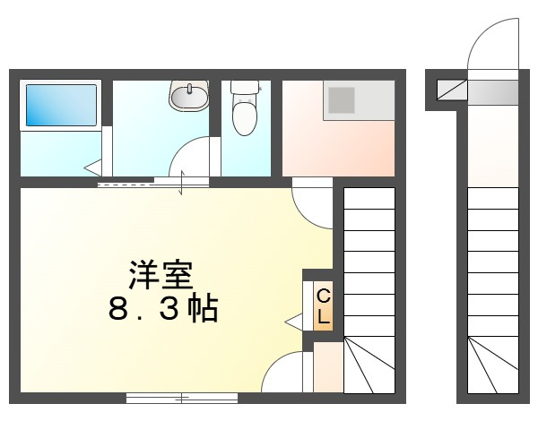 仮称）津島東２丁目新築アパートの間取り