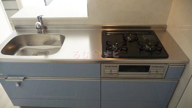 福岡市南区大橋３丁目のアパートのエントランス