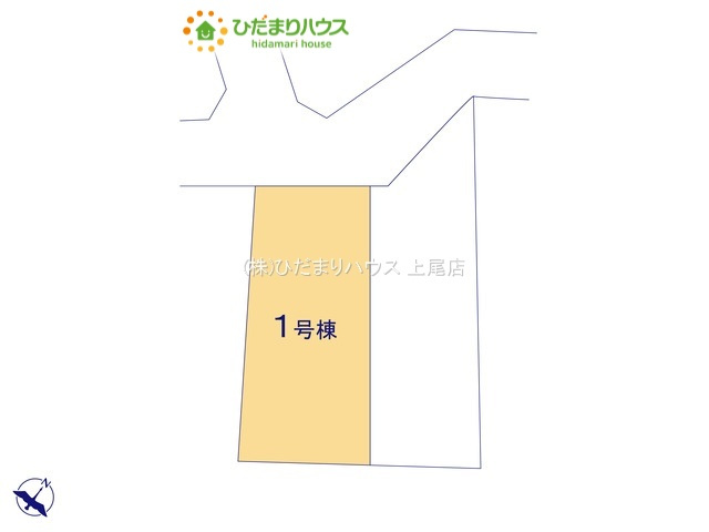 上尾市上12期　新築戸建　01の区画図