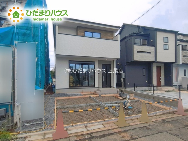上尾市上12期　新築戸建　01の周辺|9/11撮影　足場外れ