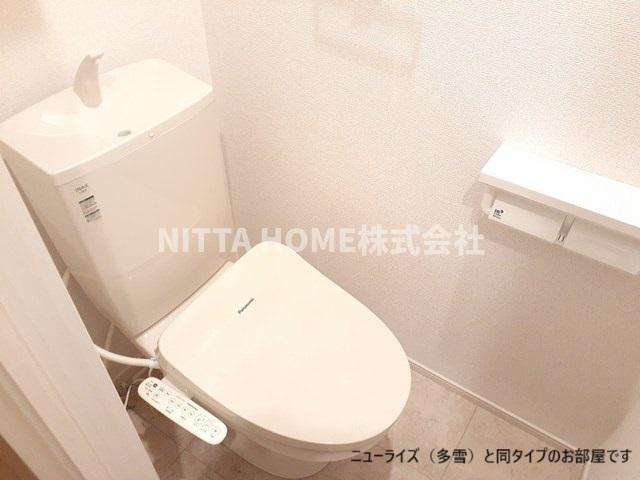 豊岡市伏のアパートのトイレ|【完成イメージ】ウォシュレットも付いています＊