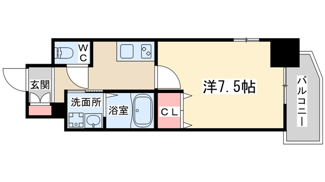 【間取り】 | ラドゥセール梅田ウエスト