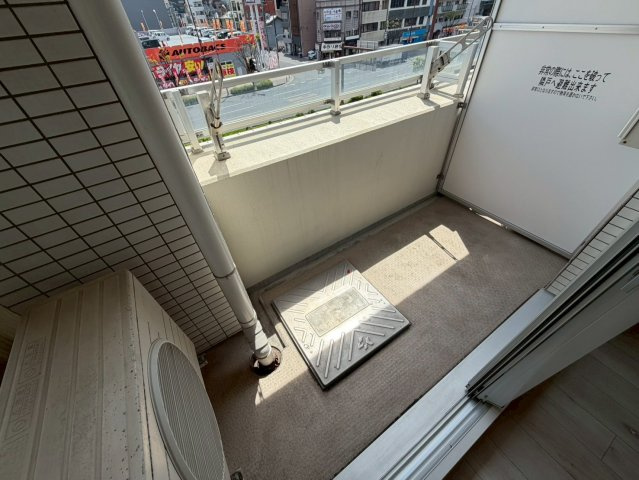 CITY SPIRE幸町のバルコニー