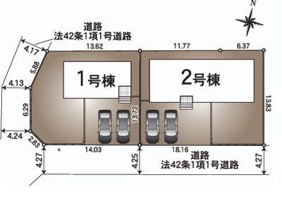 【区画図】 | クレイドルガーデン光市光井第７　一号地