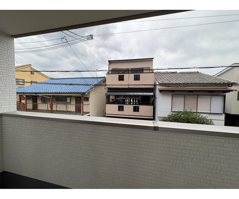 フォレストクリエオーレ城垣町弐番館のバルコニー