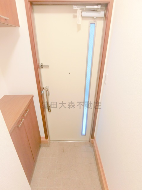 グレイス久が原の玄関