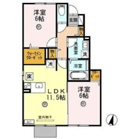 【間取り】 | カーサクレール | 間取り図です