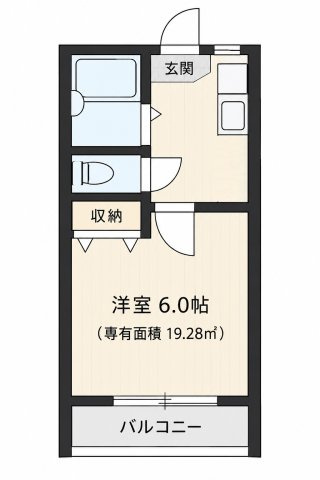 ウッドクレスト・Uの間取り
