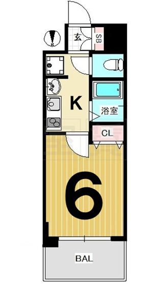 【間取り】 | プレサンス久屋大通公園サウス