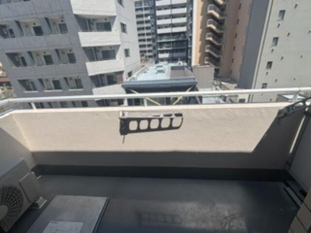 ティックハウスのバルコニー