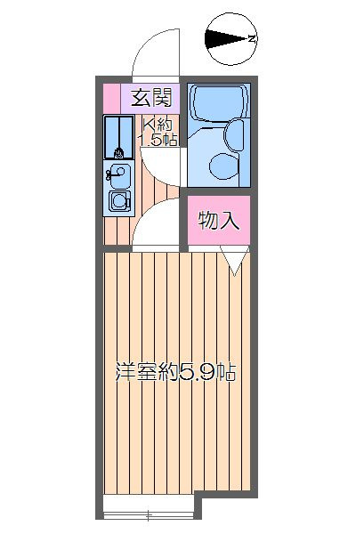 グリーンガーデンＩＹＯの間取り
