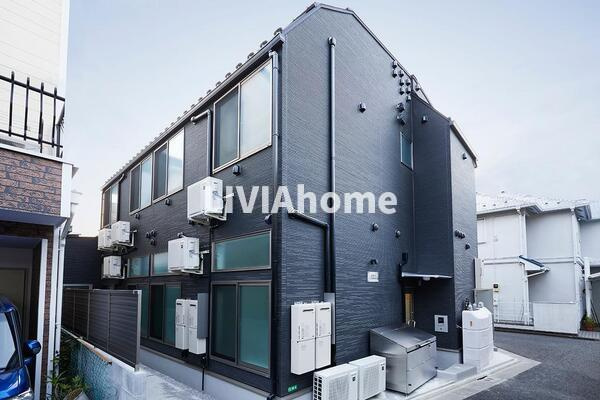 練馬区小竹町１丁目のアパートの外観