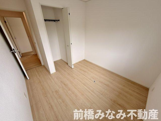【新築平屋】高崎市足門町第9　１号棟(全２棟)　クレイドルガーデン　新築建売分譲の洋室|使い勝手のいい洋室です