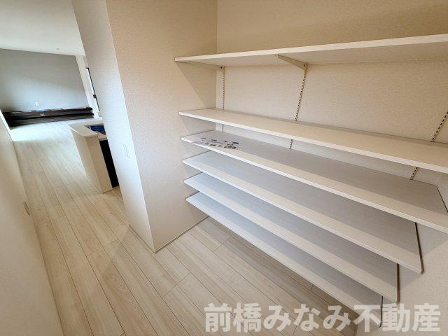 【新築】渋川市渋川第５　限定１棟　リーブルガーデン　新築建売の収納|たっぷりとした収納スペースです