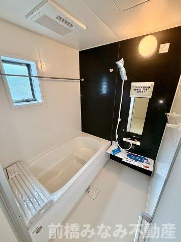【新築】渋川市渋川第５　限定１棟　リーブルガーデン　新築建売の浴室|落ち着いた空間のお風呂です
