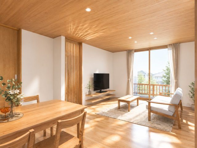 倉敷市大内　の居間・リビング