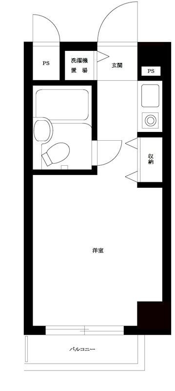 ヒルズ駒場東大前の間取り|間取りです。