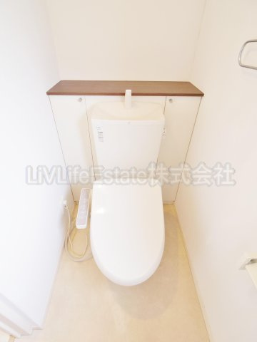 ひばりが丘戸建　B棟のトイレ
