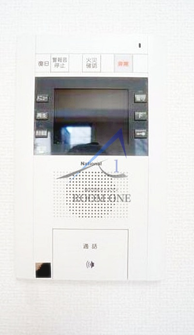 パークウェル三ノ輪駅前のセキュリティ|モニター付きインターホンです。